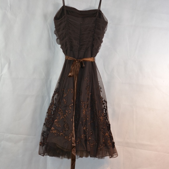 /////embellished Netted Special Occasion Dress SZ M Jessica - Picture 10 of 12